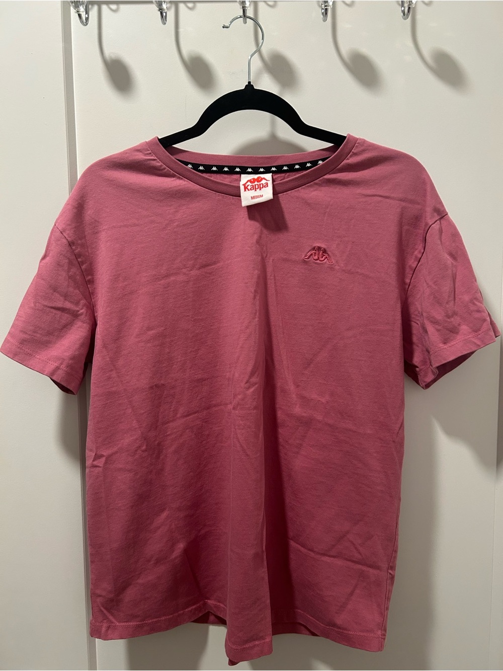 Kappa Embroidered Logo Crew Neck Tee